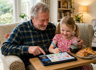 Café Tablette et Smartphone