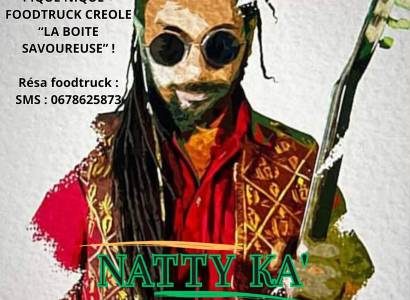 Concert de Natty Ka'  au café associatif de Mirabeau.