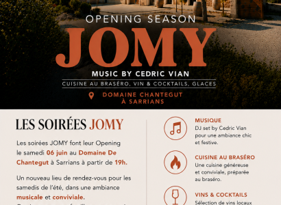 Les Soirées Jomy au Domaine de Chantegut