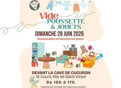 Vide poussettes et jouets à Cucuron