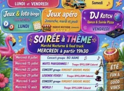 Soirée spectacle "World" au Camping La Montagne