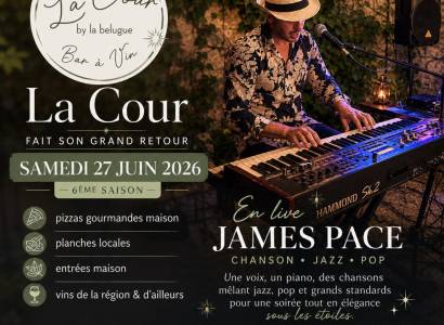 Concert en live de James Pace à Beaumont-De-Pertuis.