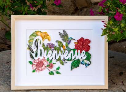 De Perle en Ruban : ateliers Art quilling