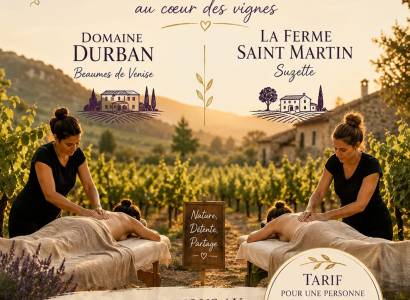 Zen'ergie, massage en duo à la ferme Saint Martin