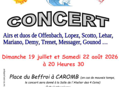 Concert : Il y a le soleil, la mer et l'amour