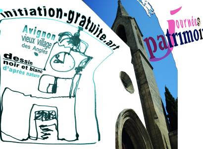 Initiation au dessin au cœur du vieux village