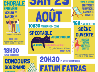 Festival des 4 coins à Caromb