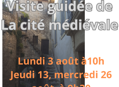 Visite guidée de la cité médiévale - Mélanie Bienfait Pas d'Histoires'