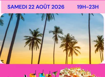 Soirée cocktails et détente au camping