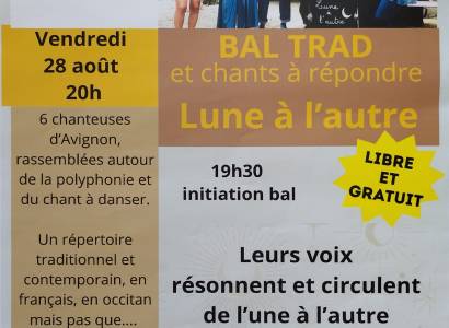 Bal Trad et chants à répondre : Lune à l'autre