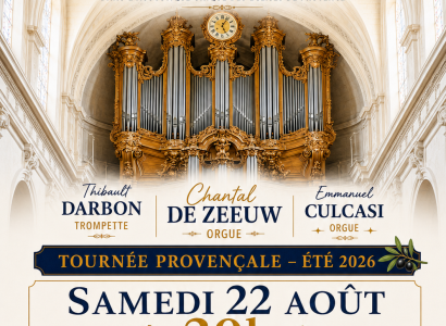 Concert Trompette et Orgue à l'église de Cucuron