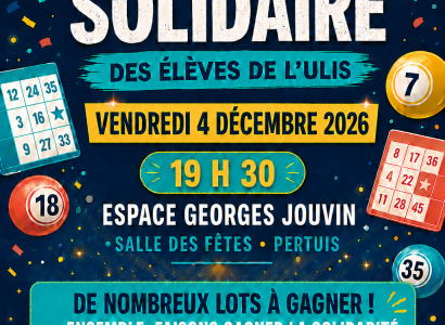 Loto solidaire des élèves de l'Ulis