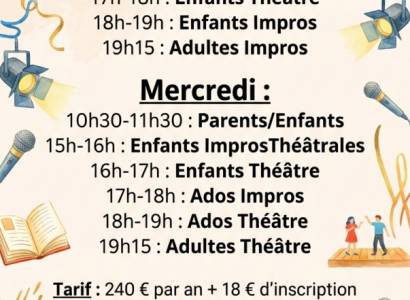 Les ateliers théâtre de la Cie d'Artiel