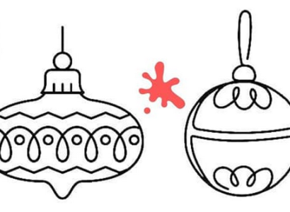 Boule de Noël surprise