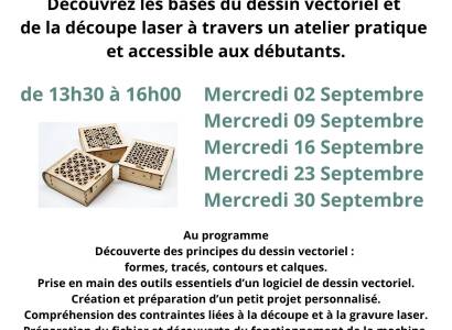 Atelier d’initiation au dessin vectoriel