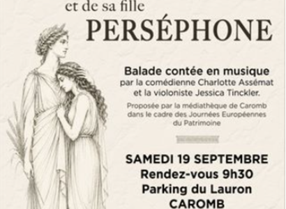 JEP 2026 : L'incroyable histoire de la Déesse Démeter et de sa fille Perséphone