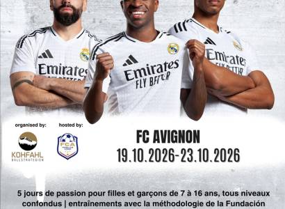 Stage de football Fc Avignon x Fundación Real Madrid Clinics