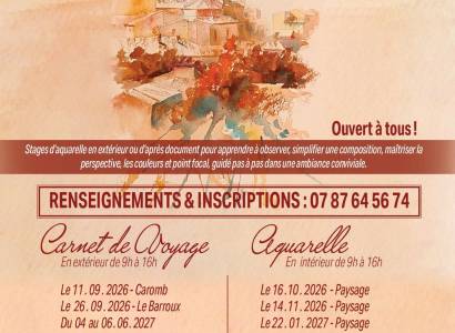 Stage Carnet de Voyage