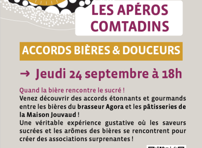 Apéro comtadin "Accords Bières & Douceurs"