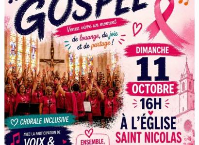 Concert Gospel Octobre Rose