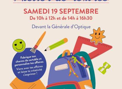 Atelier de rentrée à Orange les Vignes
