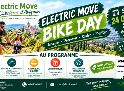Electric move bike day