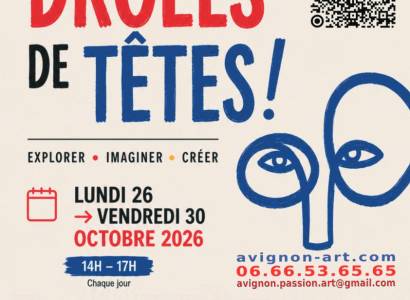 Atelier de dessin jeune public - Drôles de têtes !