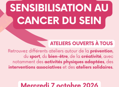 Après-midi de sensibilisation au cancer du sein