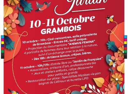 Le groupe local LPO du Sud-Luberon organise à nouveau un super week-end Nature et Jardin à Grambois