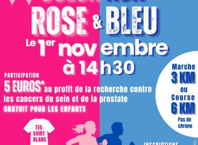 Color Run Rose & Bleu