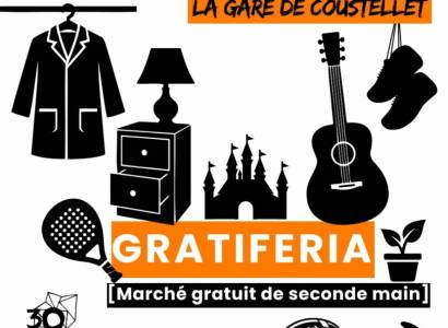 Gratiféria à La Gare de Coustellet