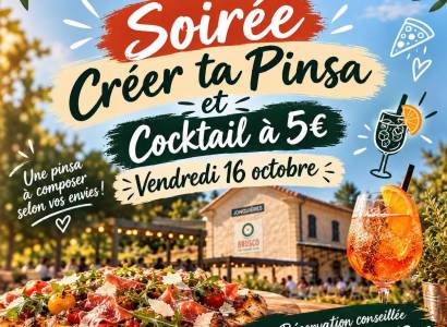 Soirée "Créer ta pinsa" chez Brusco
