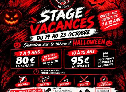 Stage vacances handball et multisports avec le Handball Club Valréas (HBCV)
