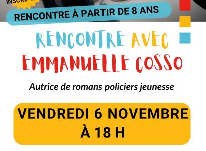 Rencontre avec Emmanuelle Cosso