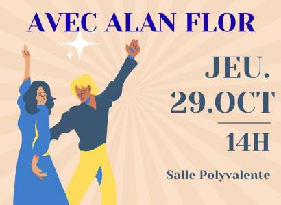 Thé dansant avec Alan Flor