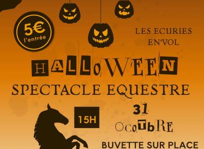Spectacle équestre - Halloween