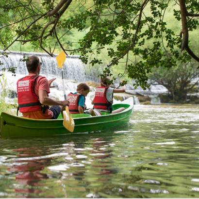 Descente en canoë de la Sorgue avec Kayak Vert