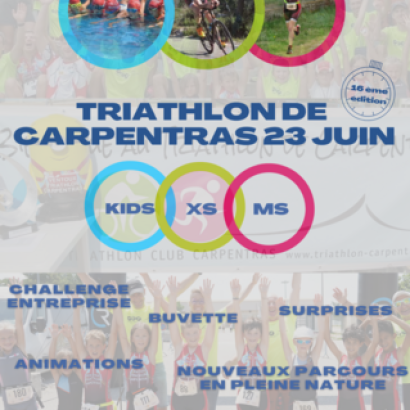 15ème Triathlon de Carpentras