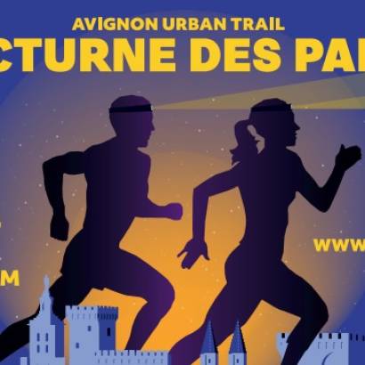 «La Nocturne des Papes» (la nocturna de los papas) - «Avignon Urban Trail»