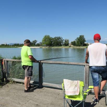La pêche au lac de Monteux et son parcours pêche labellisé 'famille'