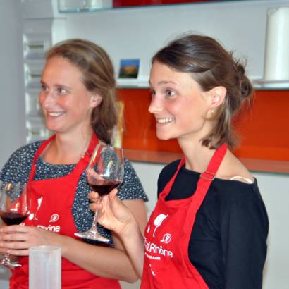 Create your own red wine, Blending wine workshop