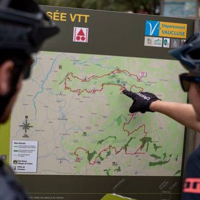 Vaucluse Long Distance Mountain Bike Trail in 7 Stages