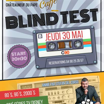 Blind Test au Benedetti Caffé