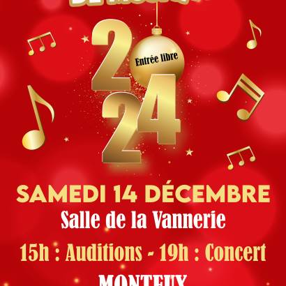 Concert de Noël - Ecole de musique