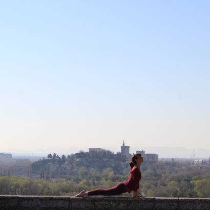 Yoga au cœur des jardins de l'Abbaye Saint-André