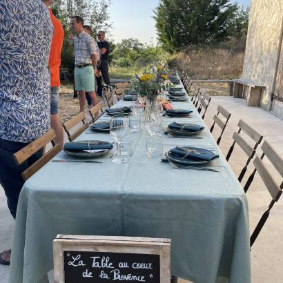 De tafel van de vrouwelijke chef-koks - De Provence