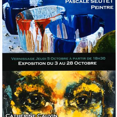 Vernissage d'exposition de Pascale Seutet et Catherine Cauvin