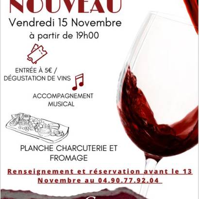 Dégustation "Le Vin Nouveau" aux Coteaux de Grambois Le 15 nov 2024