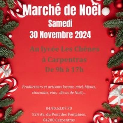 Marché de Noël des Chênes Le 30 nov 2024