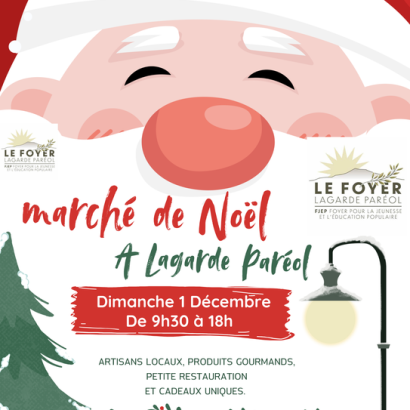 Marché de Noël  à Lagarde Paréol